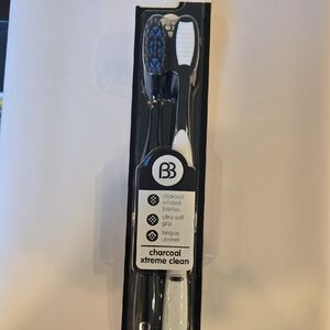 NEW Charcoal Toothbrush 2-Pack – Ultra Soft + Tongue Cleaner